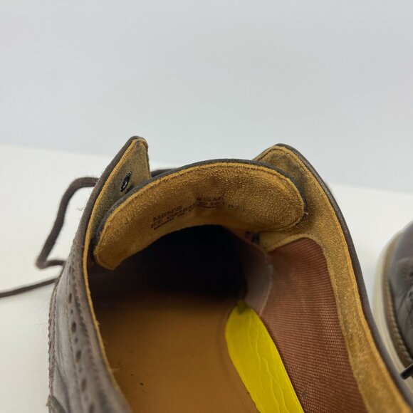Cole Haan Original Grand Oxford Shoes Men Size 9.5 Brown Leather Wingtip - Picture 7 of 7